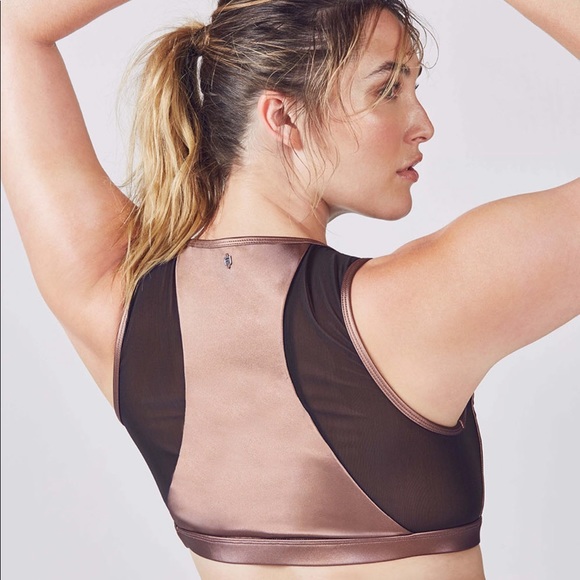 Fabletics - Camryn Metallic Sports Bra size 2XL - Picture 2 of 7